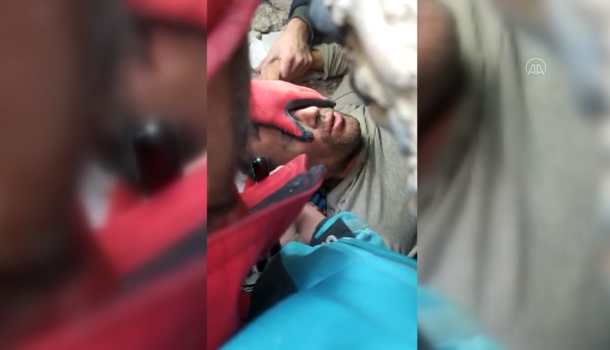 104 saat sonra enkazdan Bakara Suresi'ni okuyarak ��kt�