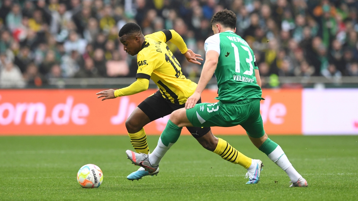 Borussia Dortmund, Werder Bremen'i 2 golle geti