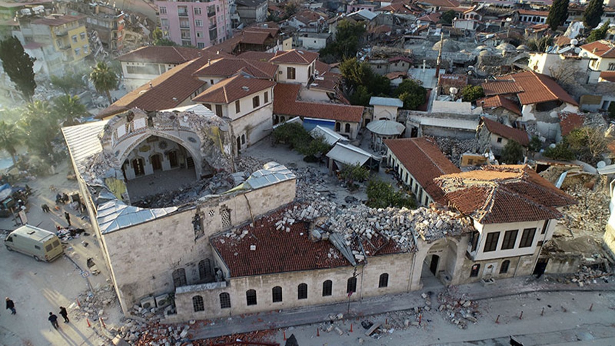 Hatay'daki baz tarihi cami ve yaplar da zarar grd