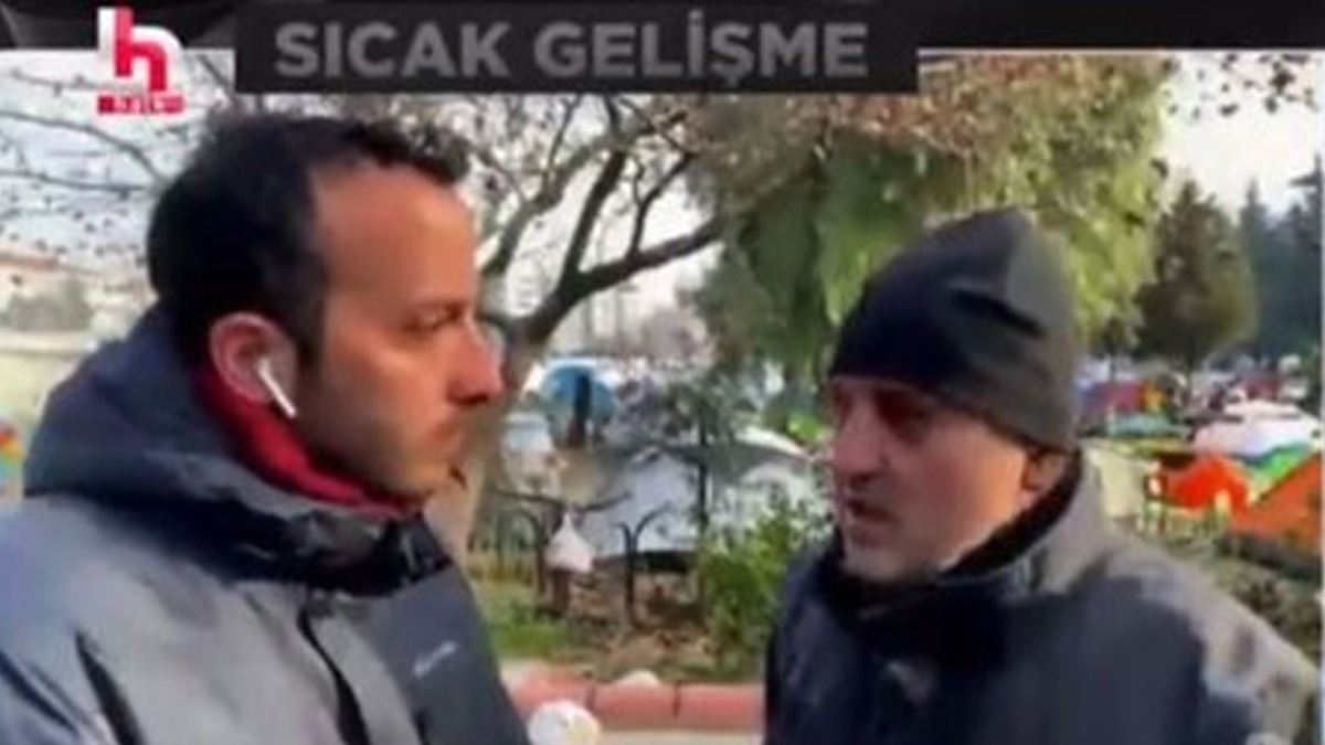 Ahmet k'tan Halk TV'de alak ar! Canl yaynda devlet dmanl yapt