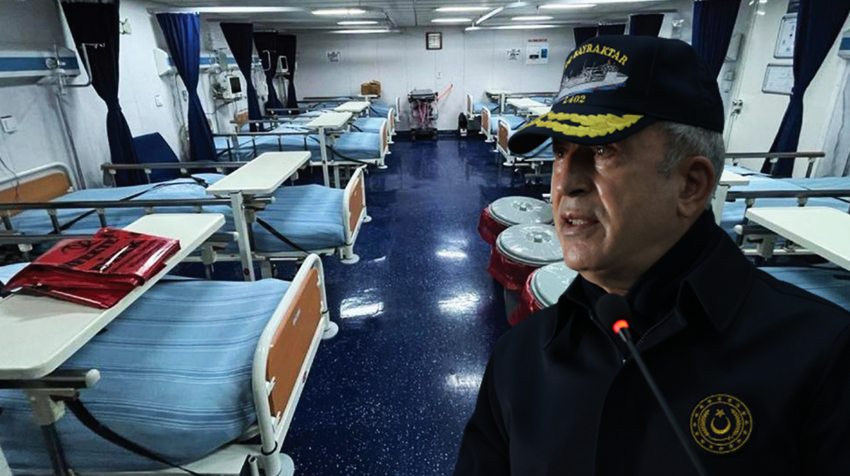 Hatay'a deniz koridoru! Bakan Akar: TCG �skenderun ile 545 ki�inin nakli ger�ekle�tirildi