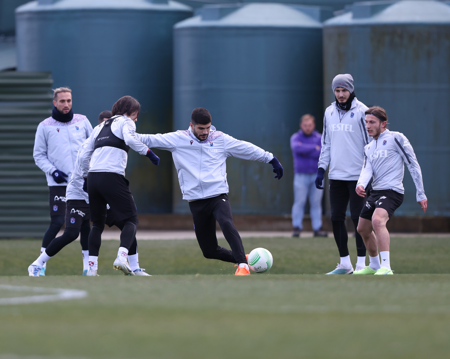 Trabzonspor Basel ma��na haz�rlan�yor