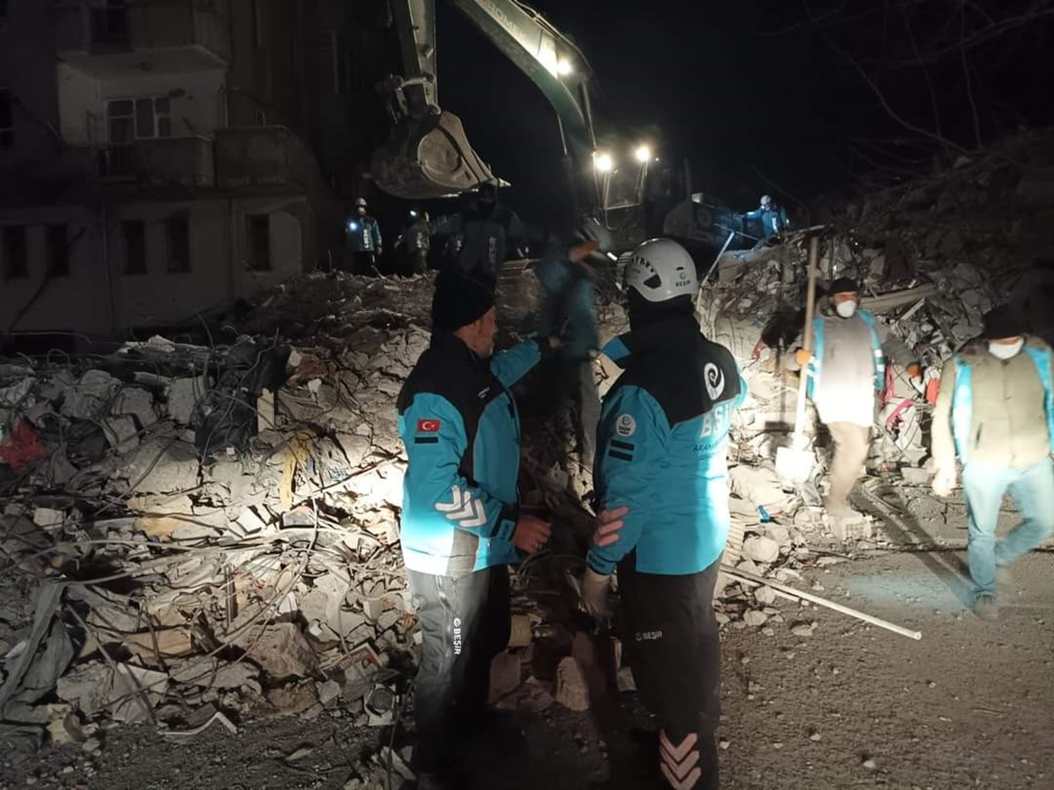 Arama kurtarma �al��malar� s�ras�nda ac� olay