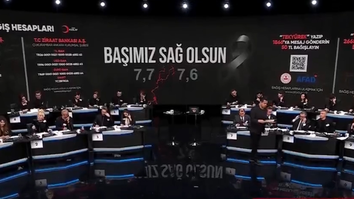 Depremzedeler i�in saat 22.30 itibar�yla 101 milyar 101 milyon lira topland�