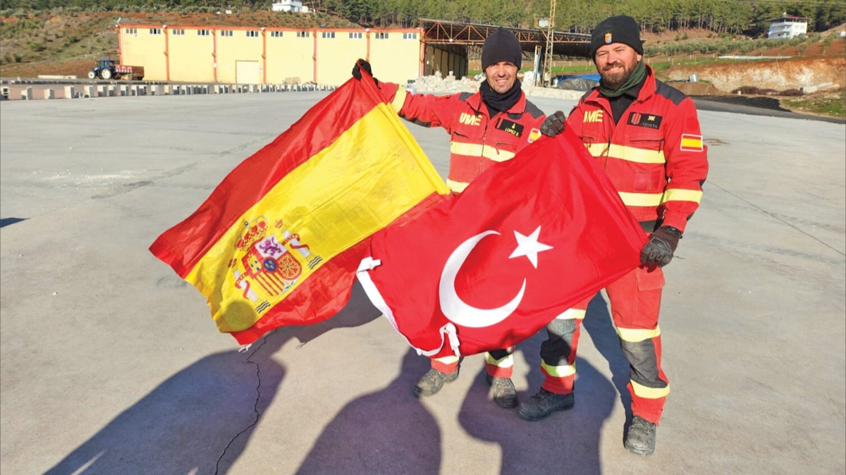 spanyollar yardma ilk koanlardand: Trk milleti gl ve metanetli