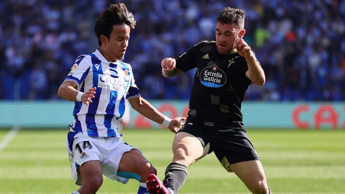 Real Sociedad evinde Celta Vigo'ya tak�ld�