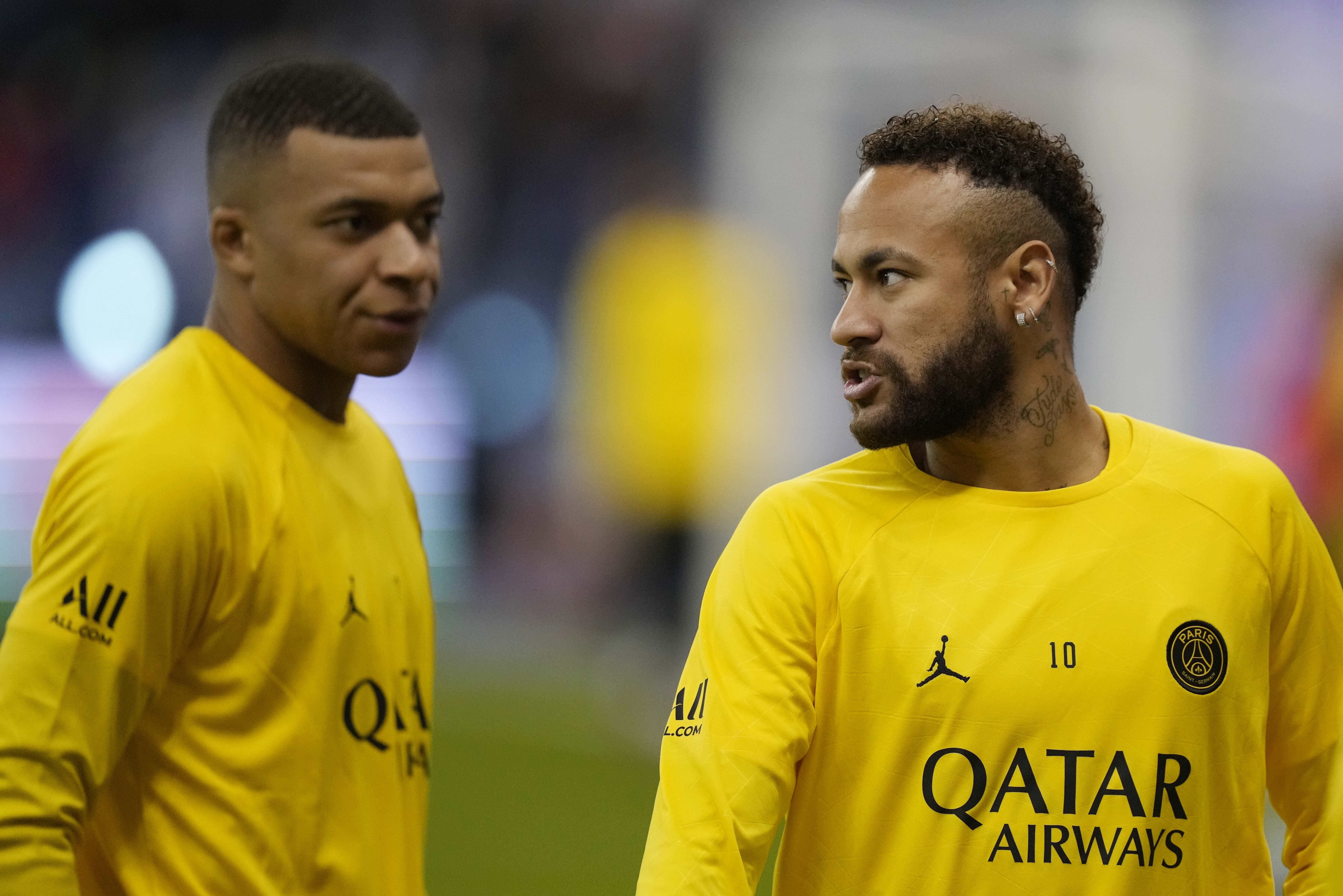 Kylian Mbappe'den Neymar aklamas