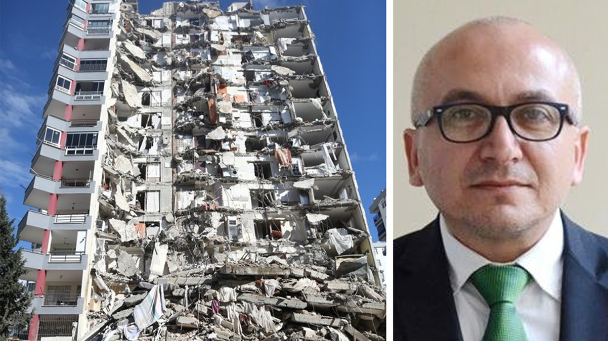 Depremde 12 ki�iye mezar olan apartman�n m�hendisi bak�n kim ��kt�?