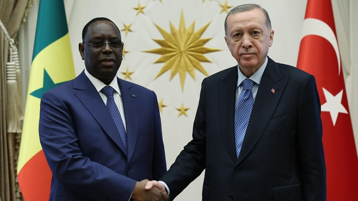 Macky Sall'den Ba�kan Erdo�an'a te�ekk�r