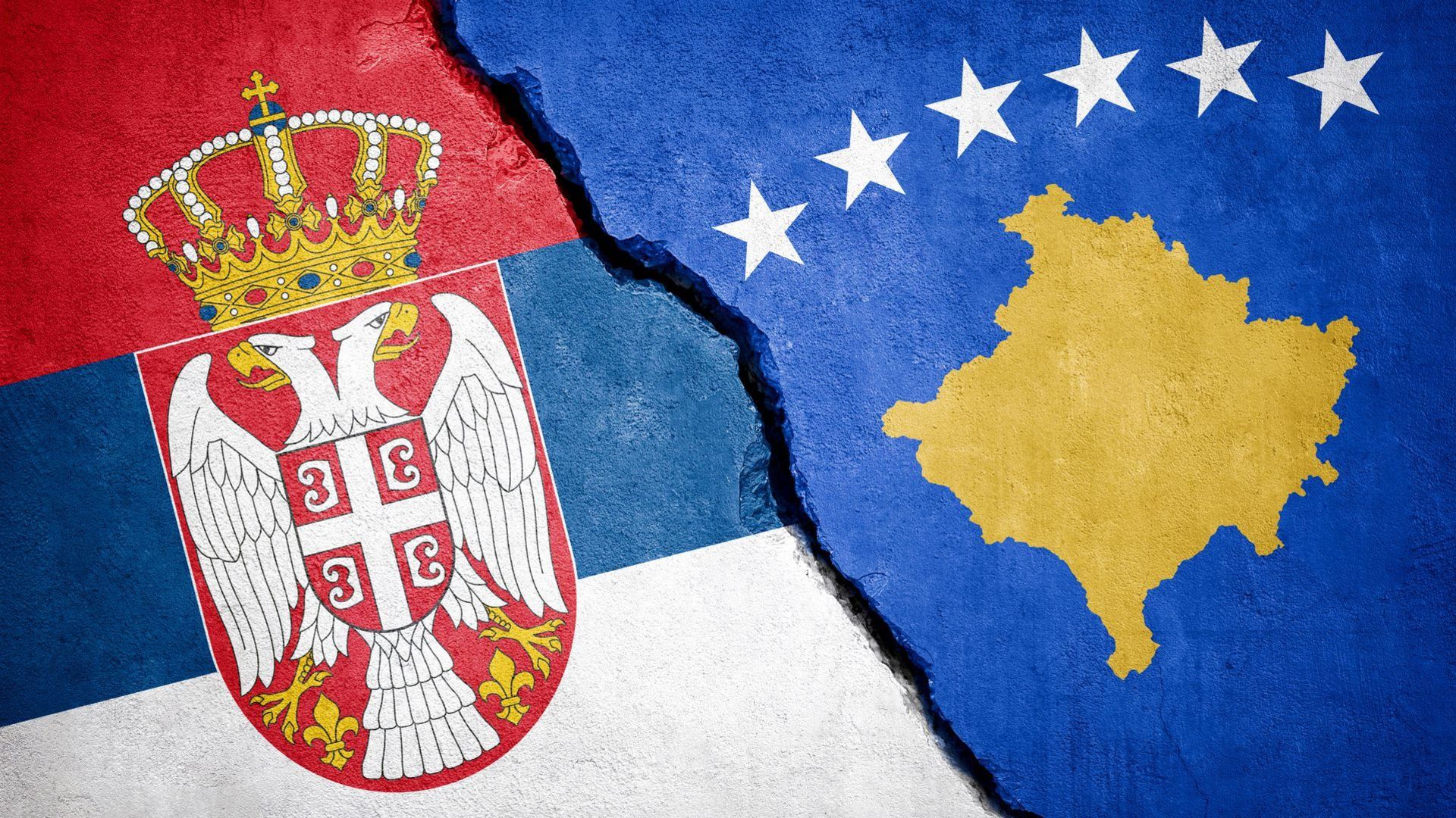 Belgrad'da Kosova i�in bir ilk