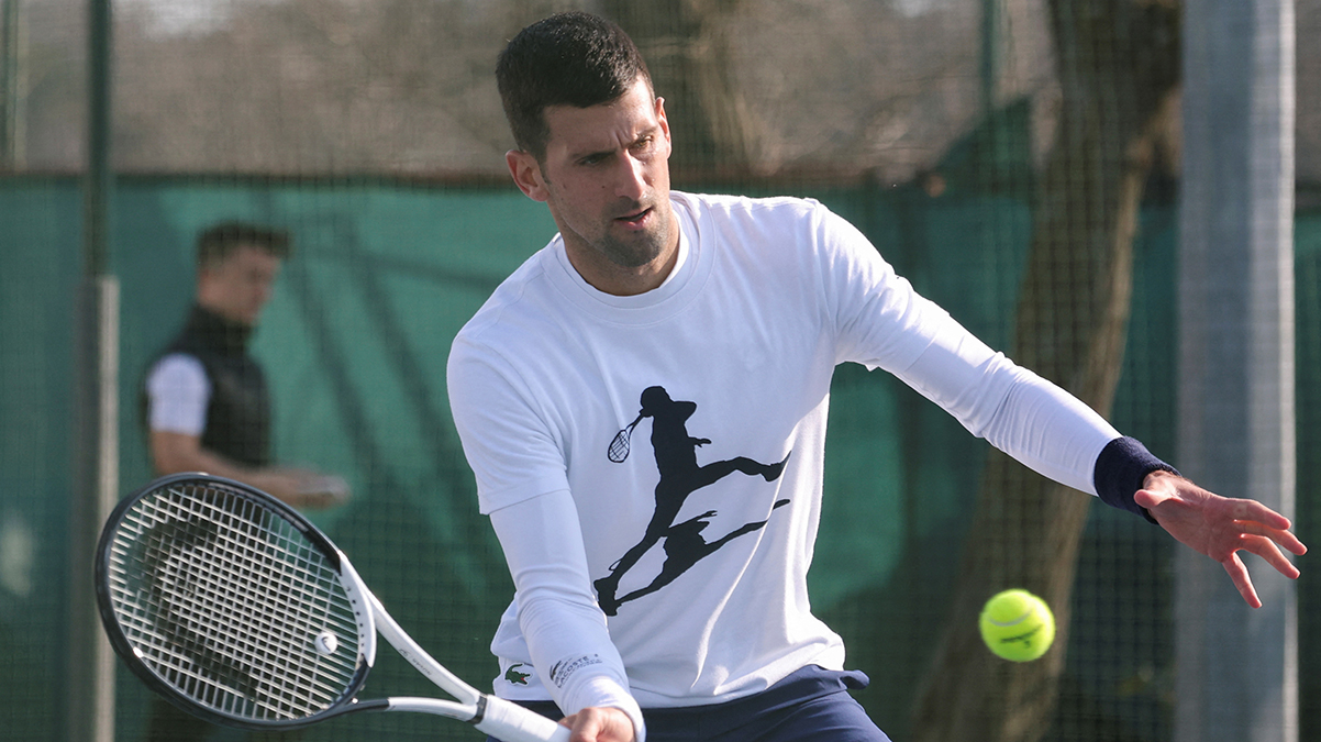 Novak Djokovic en b�y�k rakibini a��klad�
