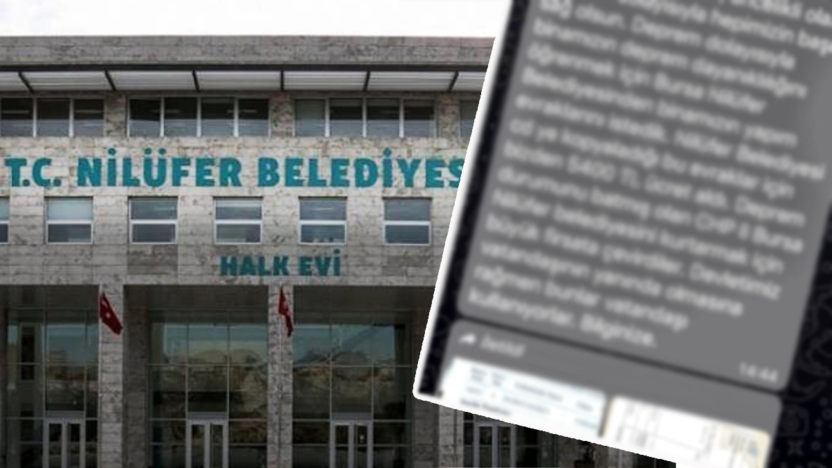 Nil�fer Belediyesi depremi f�rsata �evirdi