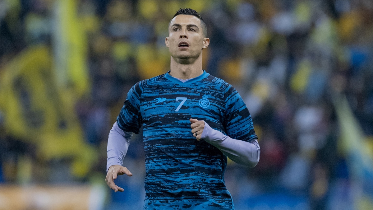 Suudi Arabistan'da ayn futbolcusu Cristiano Ronaldo seildi