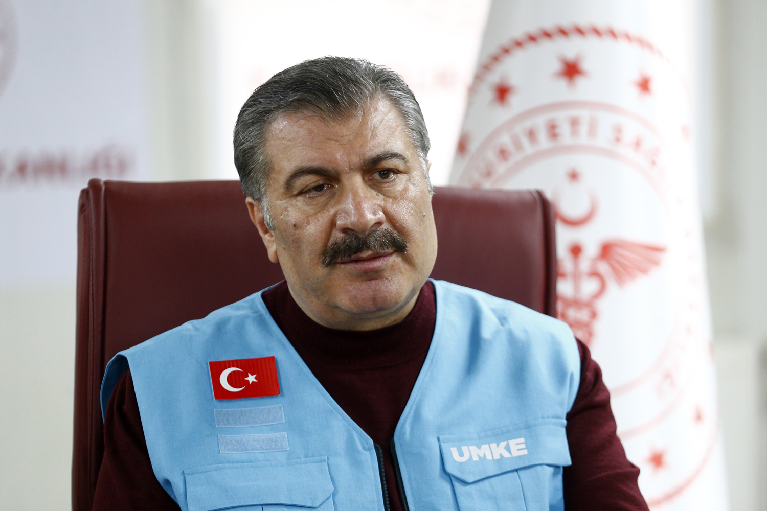 Bakan Koca: Hatay'da ila� ihtiyac� sahra eczanesi taraf�ndan kar��lan�yor
