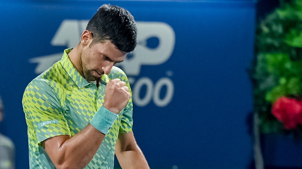 Novak Djokovic, Dubai'de yar finale ykseldi