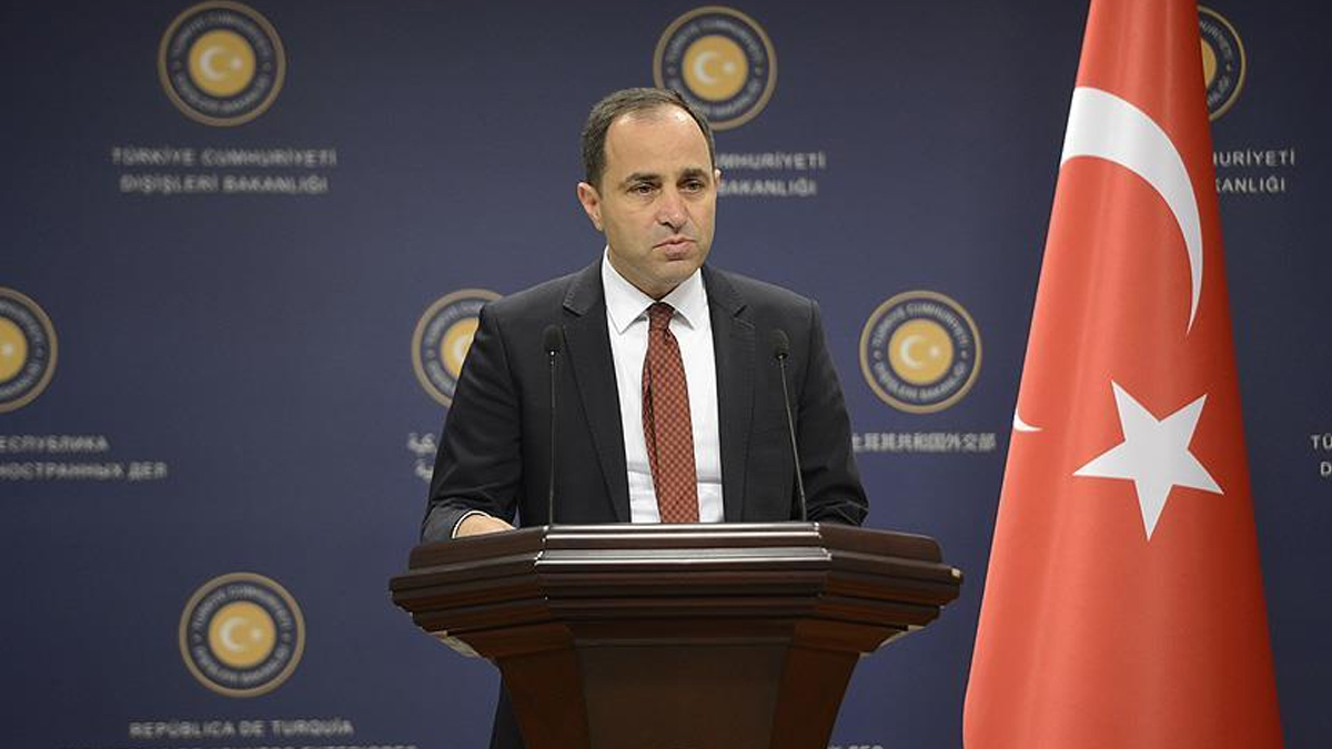 D��i�leri S�zc�s� Bilgi�'ten Irak'taki ter�r sald�r�s�na k�nama