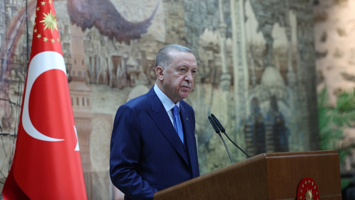 Trkiye Ulusal Risk Kalkan Toplants... Cumhurbakan Erdoan: Yatay mimariden taviz vermeyeceiz