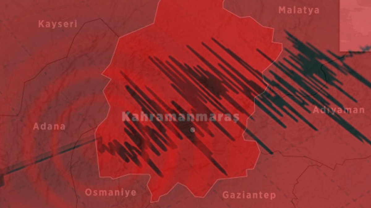 Kahramanmara'ta deprem