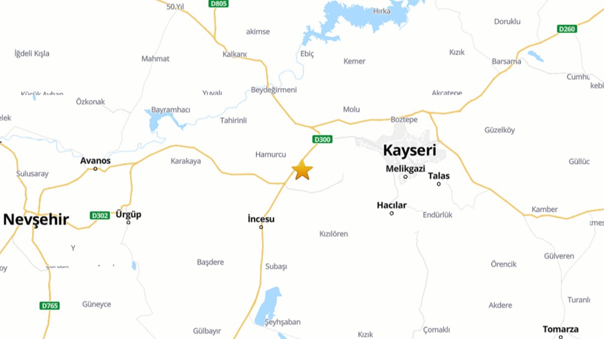 Kayseri'de pe pee korkutan depremler