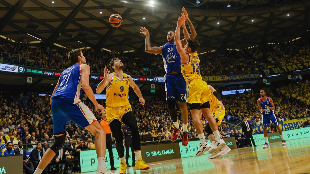 Anadolu Efes'in konuu Maccabi Tel Aviv