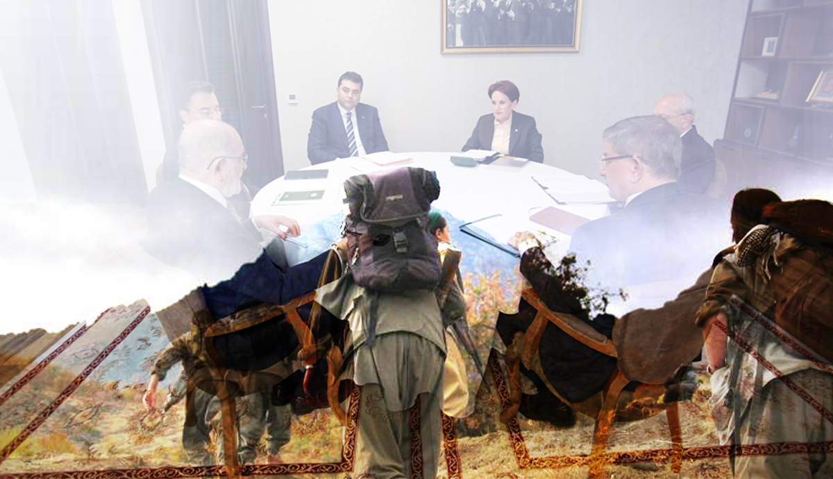 Alt�l� Masa'da HDP �ak�ak��l���! Kandil bakanl�k hayali kurmaya ba�lad�