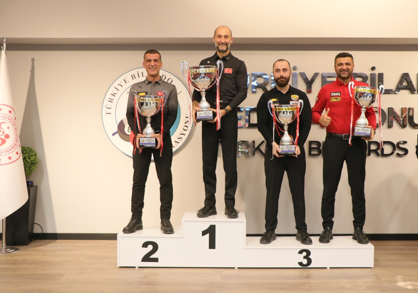 D�nya 3 Bant Bilardo �ampiyonas�'nda zafer T�rkiye'nin!