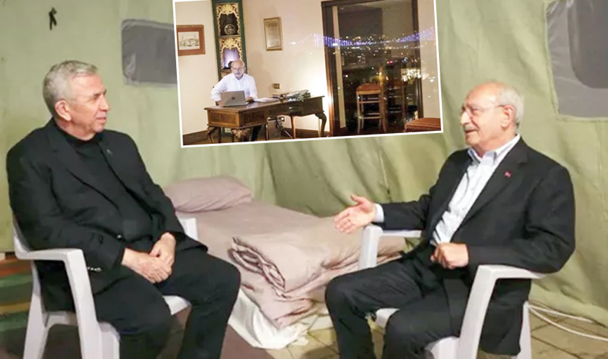 K�l��daro�lu'nun deprem siyaseti! 100 bin liral�k otelden �ad�r �ovuna