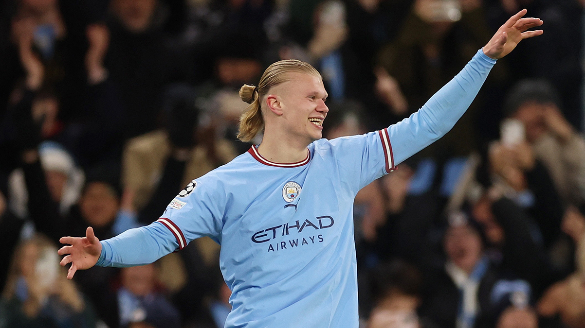 Erling Haaland �ampiyonlar Ligi'nde tarih yazd�