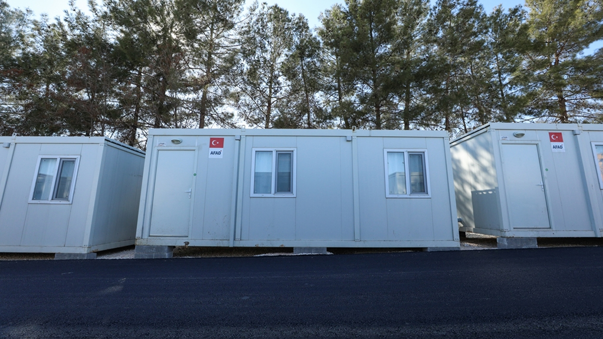 AFAD duyurdu: 26 bin 938 konteynerin kurulumu tamamlad�