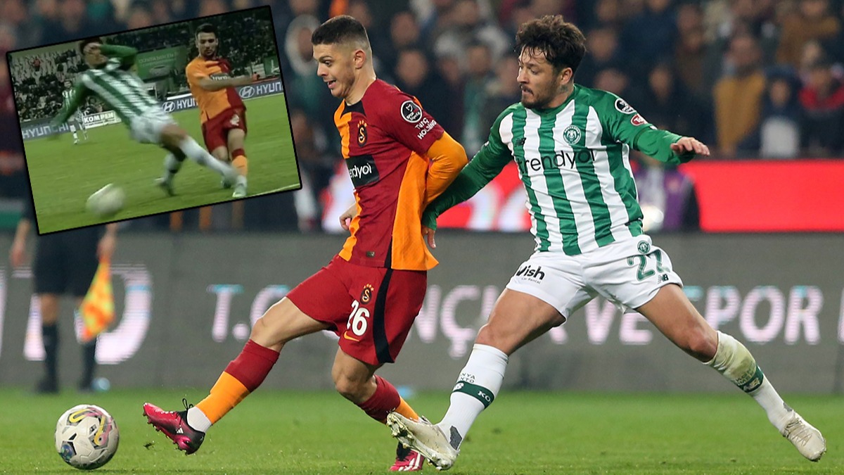 Konyaspor - Galatasaray mann olay adamndan itiraf ve zr!