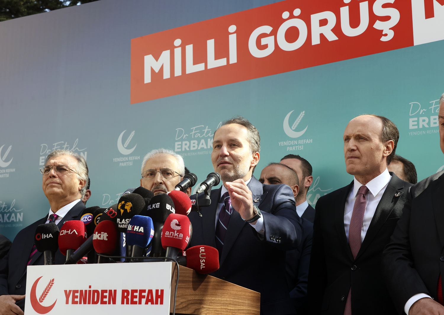 Yeniden Refah Partisi ittifak karar�n� a��klad�