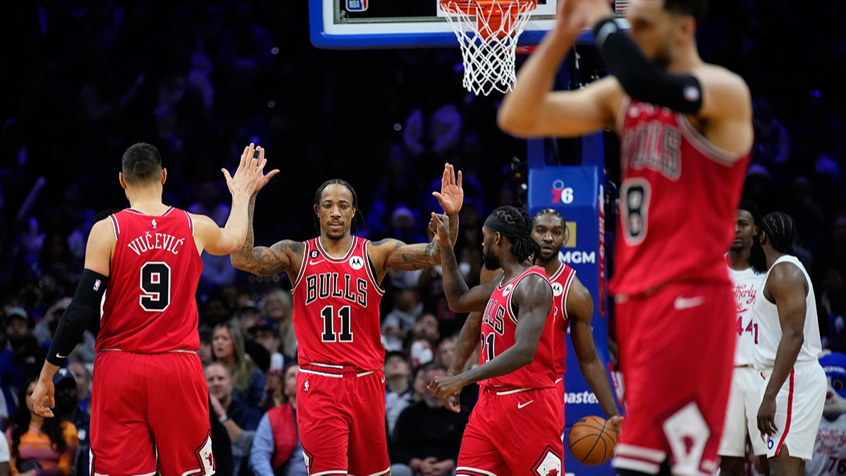 Chicago Bulls, deplasmanda Philadelphia 76ers' uzatmada 109-105 yendi