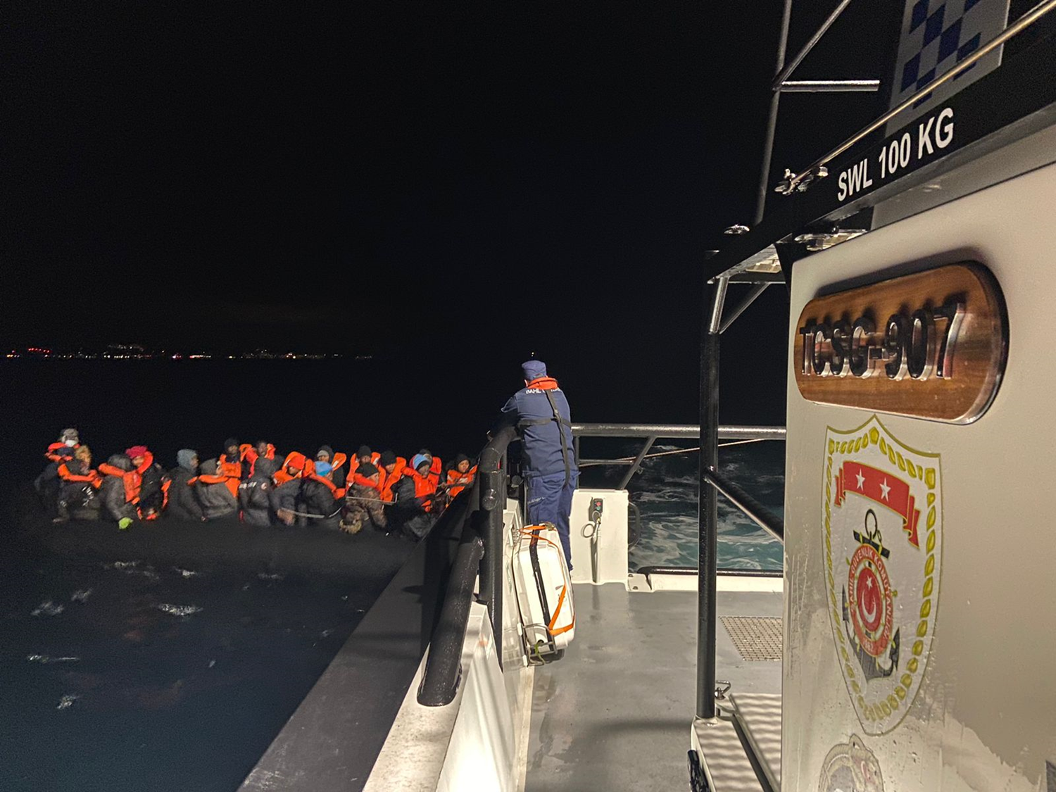 Yunanistan tarafndan lme itilen gmenler kurtarld