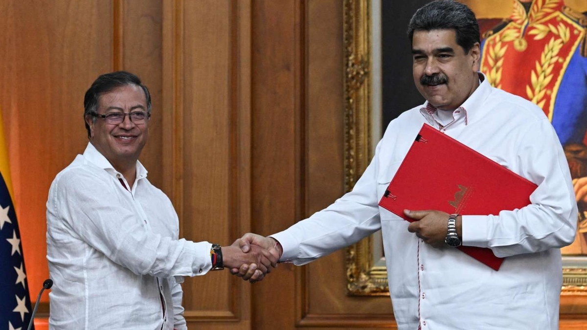 Kolombiya ile Venezuela liderleri nc kez bir araya geldi