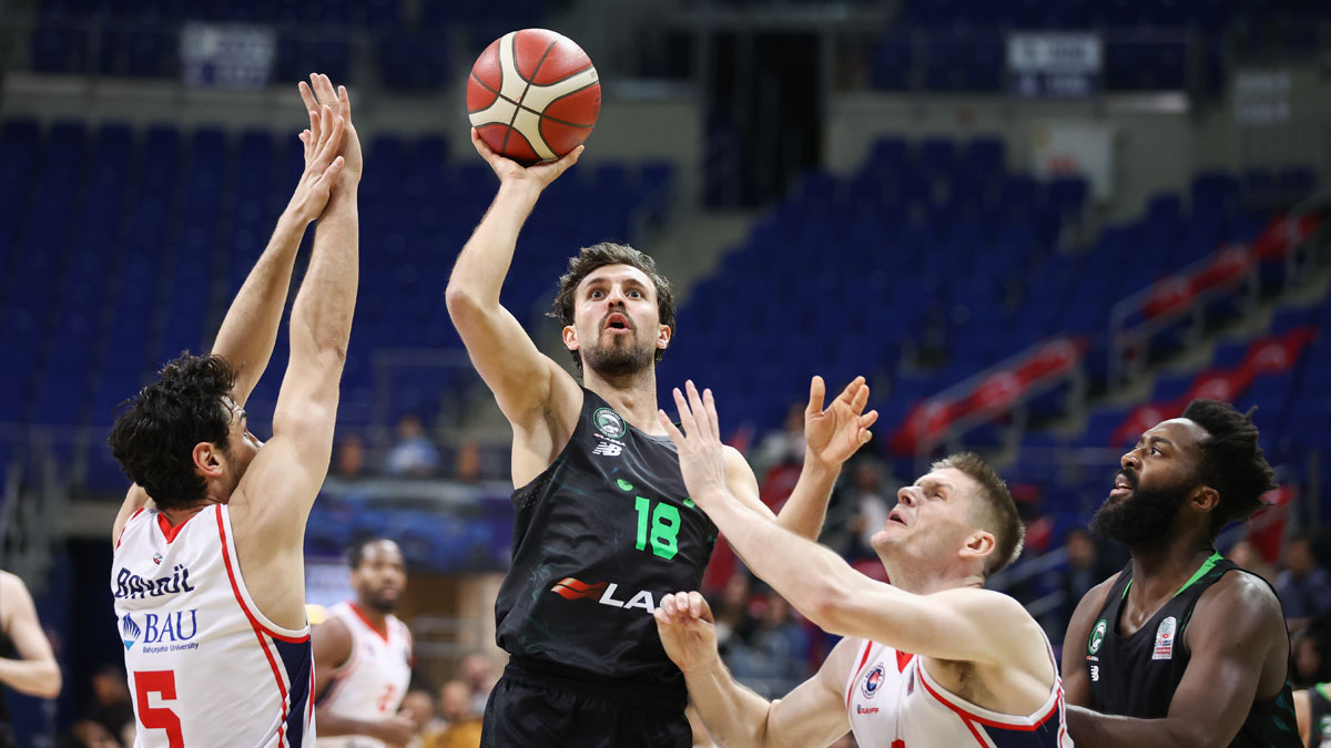 Dar���afaka Lassa deplasmanda Bah�e�ehir Koleji'ni 84-79 Ma�lup etti