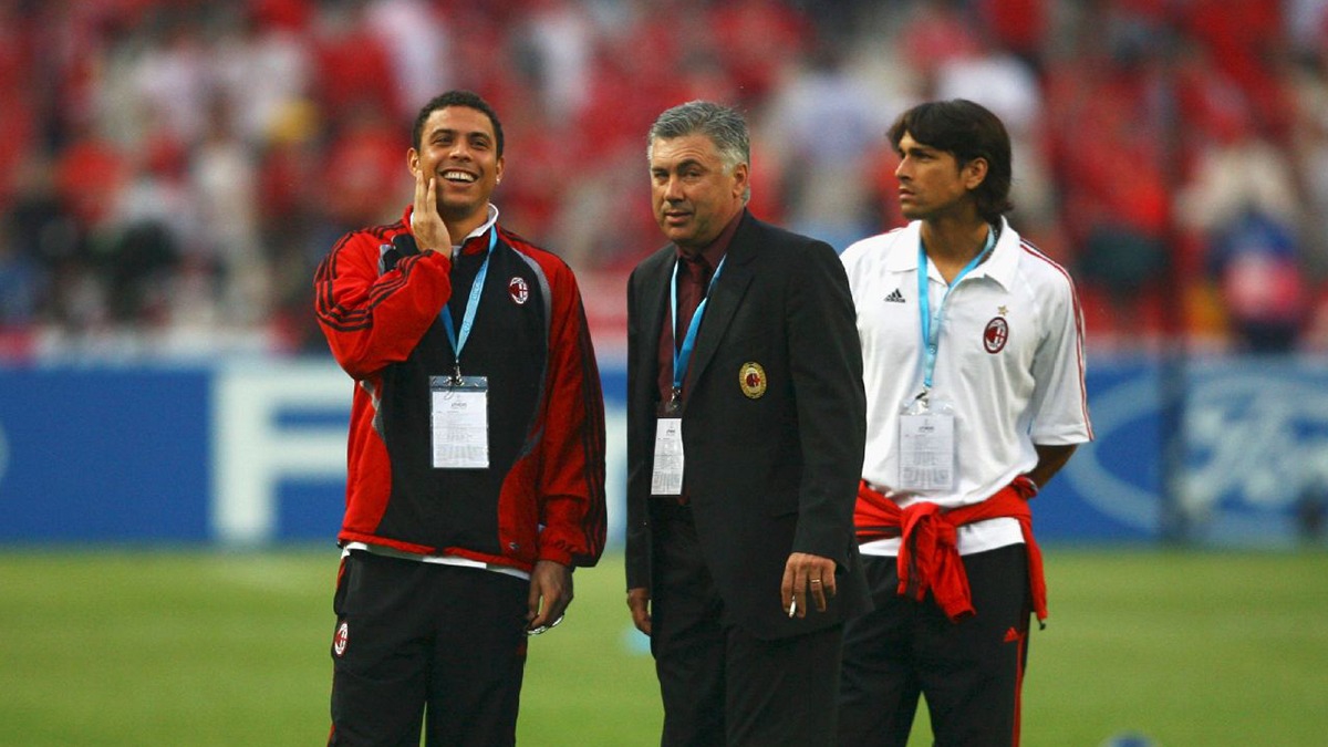 Ronaldo Nazario ve Kaka, Carlo Ancelotti'yi Brezilya'nn patronu olarak grmek istiyor