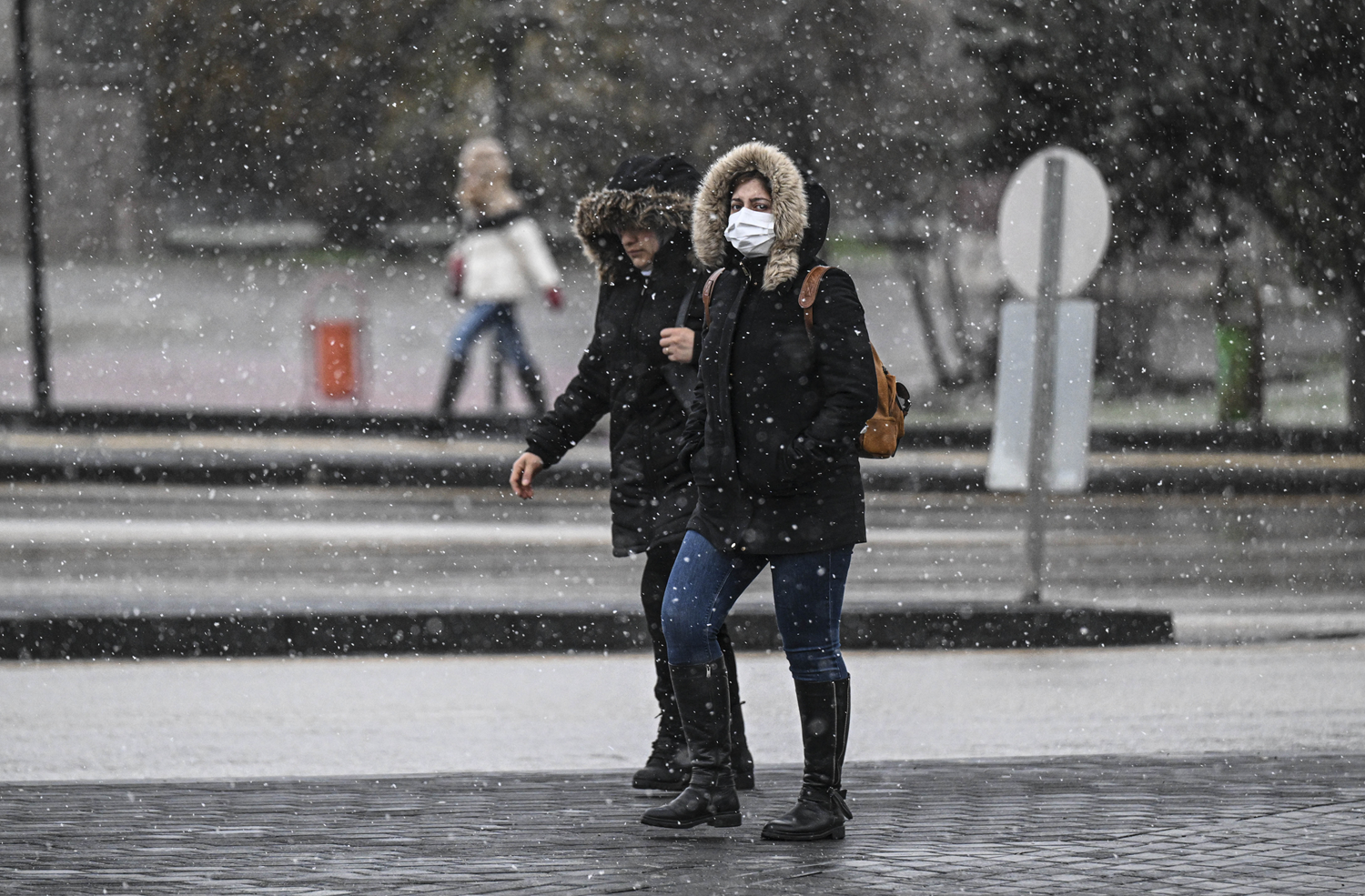 Ankara'da kar ya���� etkisini g�steriyor