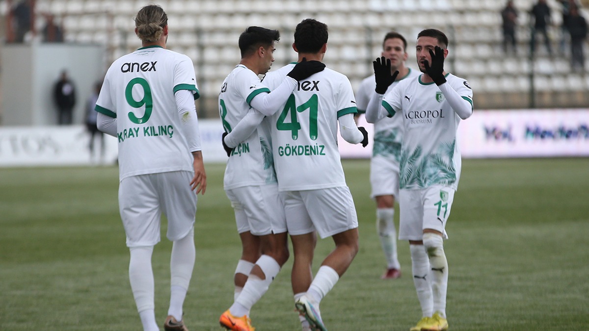 Bodrumspor, Beyimento Bandrmaspor'u 4-0 malup etti