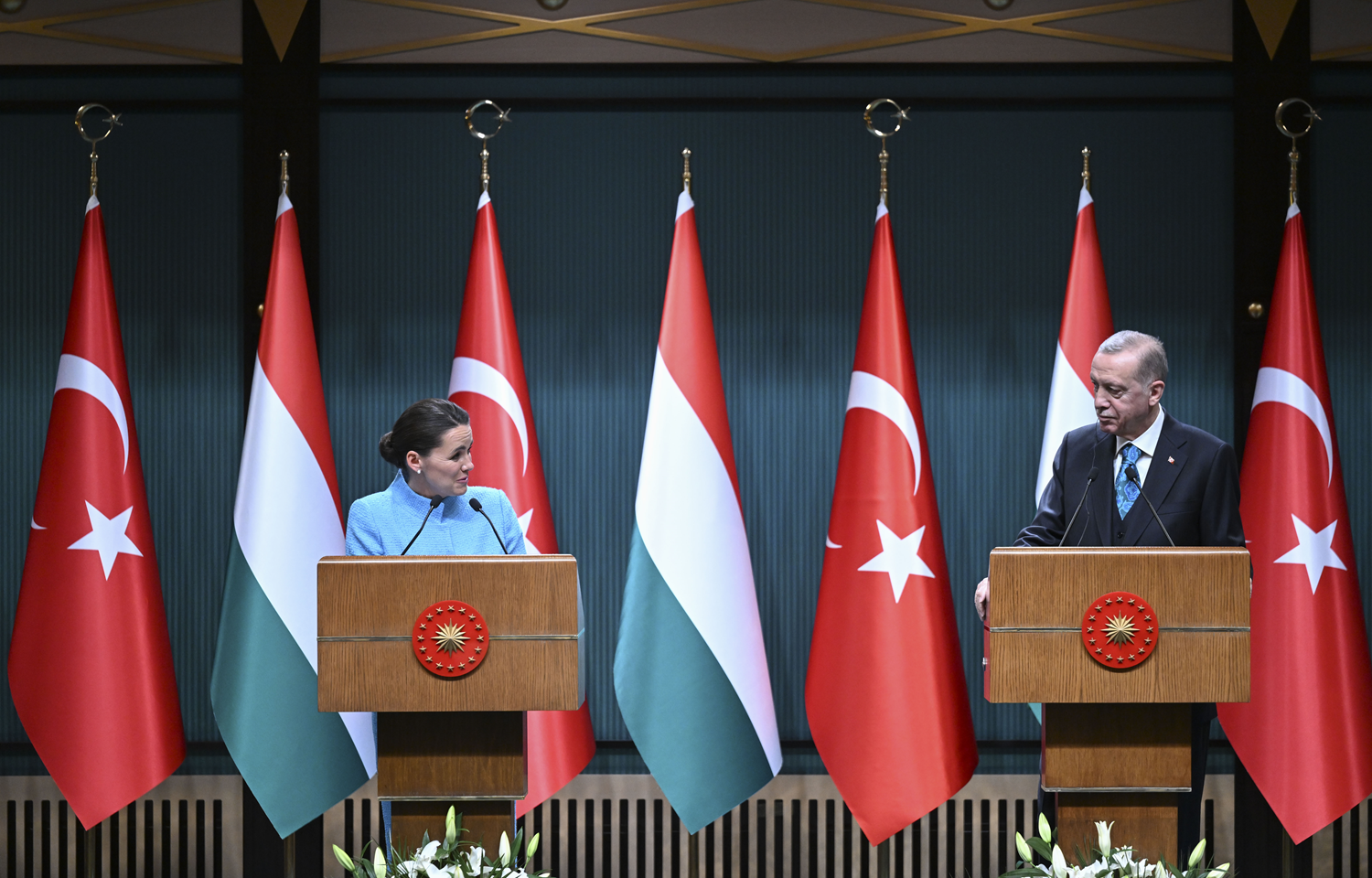 Novak Ankara'da... Cumhurba�kan� Erdo�an: Azerbaycan ile her t�rl� deste�e vermeye haz�r�z