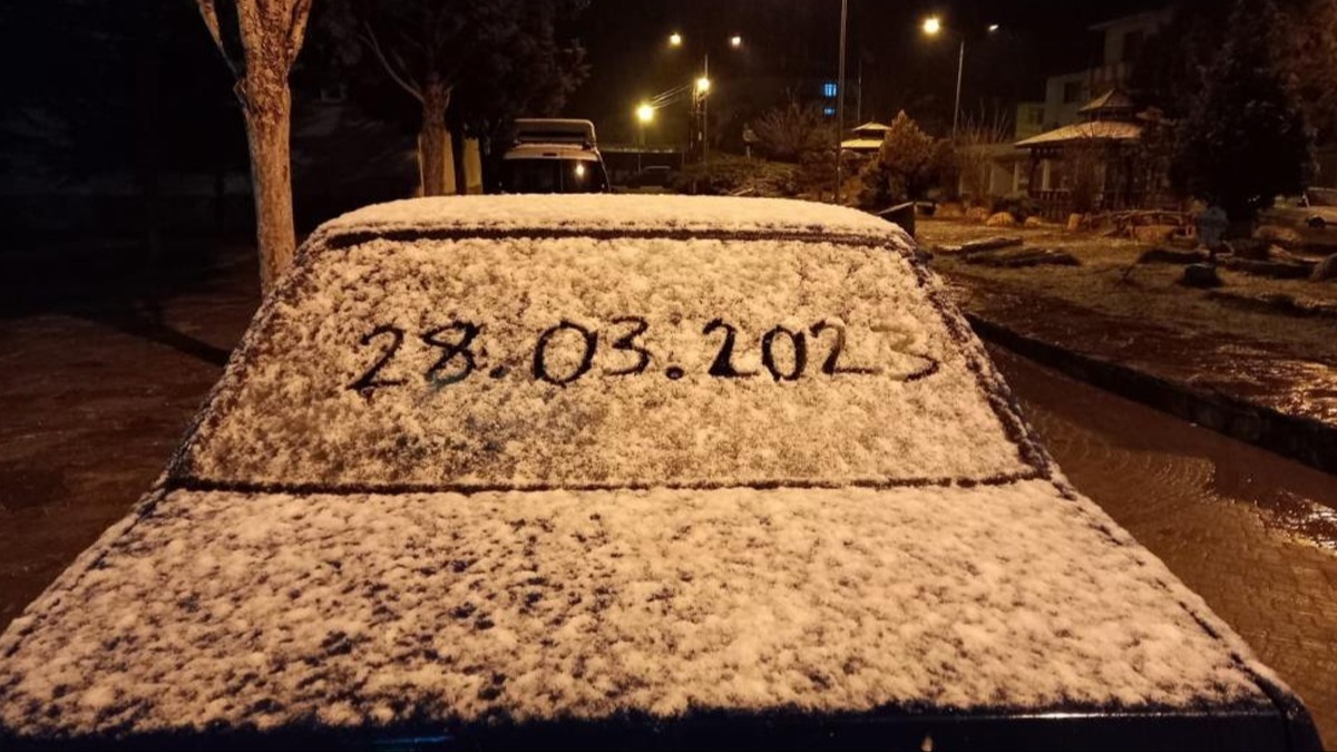 Karabk'te etkili olan kar ya hayat olumsuz etkiledi