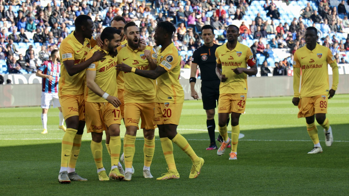 Gol d�ellosunda kazanan Kayserispor