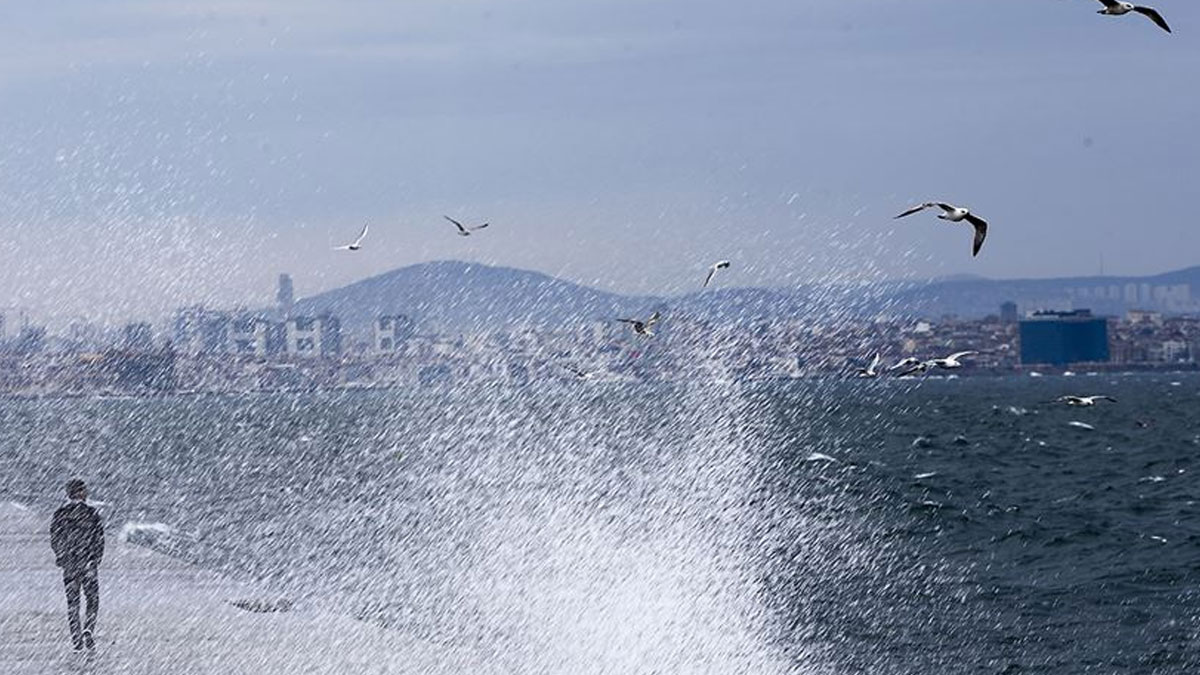 Meteoroloji 1. B�lge M�d�rl��� uyard�: Kuvvetli lodos bekleniyor
