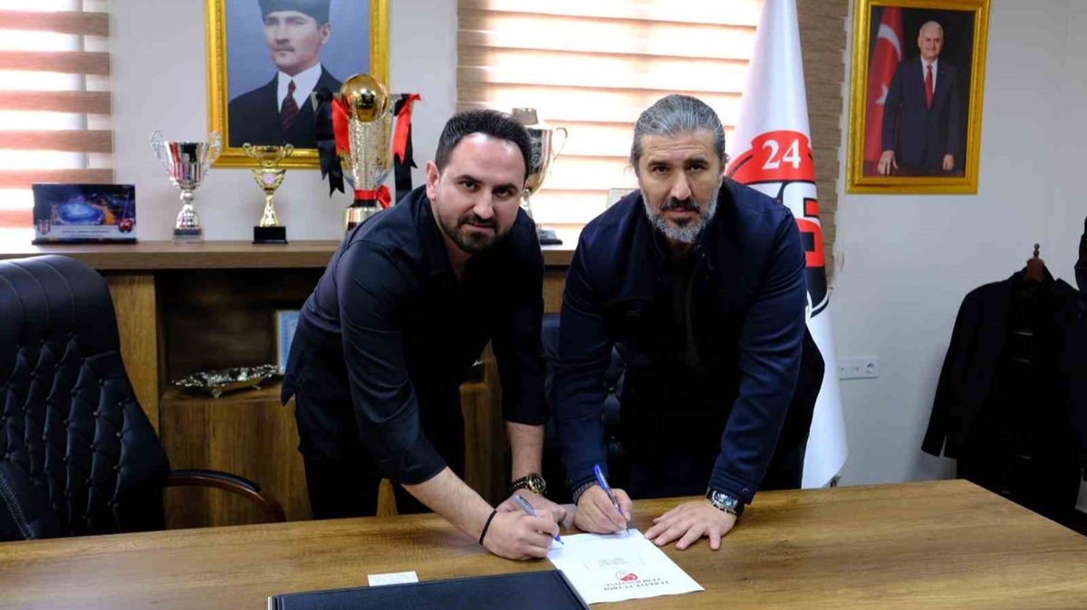 24Erzincanspor'da Ahmet Y�ld�r�m d�nemi ba�lad�