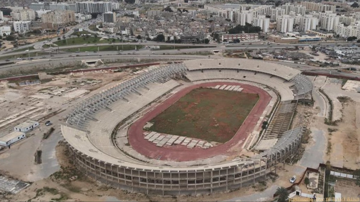 Limak, Libya'daki stadyumun bakm ve onarm almalarna yeniden balad