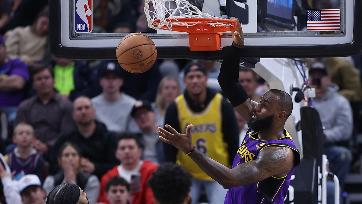 LeBron James'in 37 say� att��� ma�ta Lakers, Utah'� 135-133 ma�lup etti