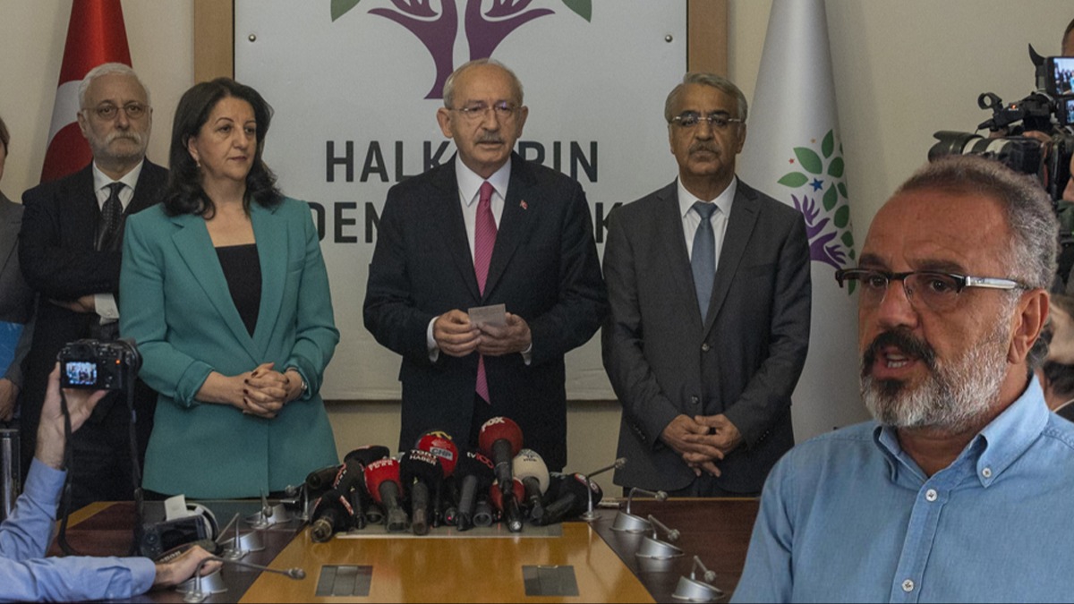 HDP'li Sakk kirli pazarl deifre etti! AK Parti'den sert tepki: CHP artk sobe oldu