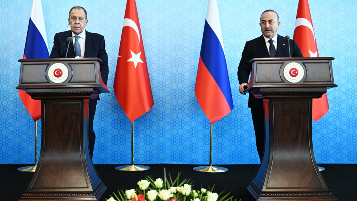 Rusya Dileri Bakan Lavrov Trkiye'de!  Bakan avuolu'ndan kritik Suriye mesaj