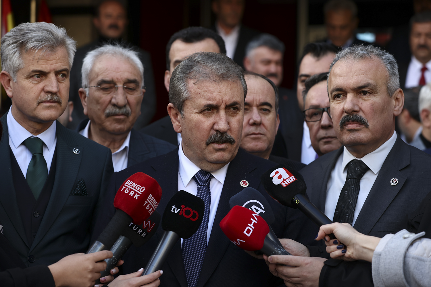 BBP Lideri Destici: DSP'nin Cumhur �ttifak�'n� desteklemesi sol se�mene mesajd�r