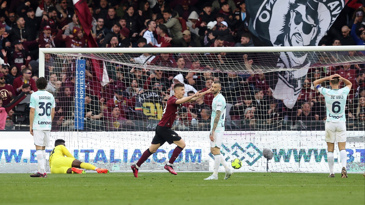 Inter'in yz bir trl glmyor