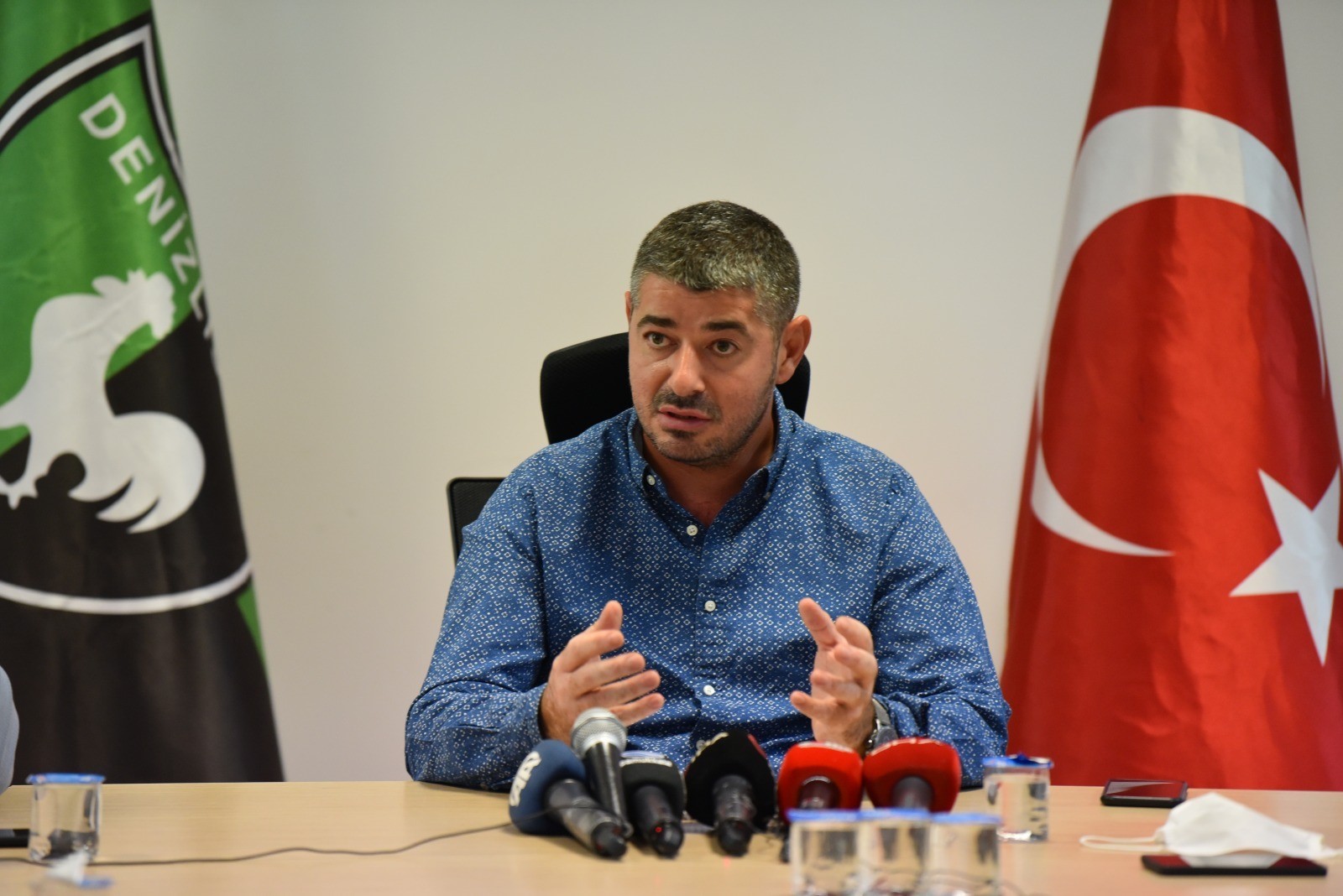 Denizlispor Ba�kan� Mehmet Uz: Son ma��n son saniyesine kadar m�cadelemizi s�rd�rece�iz